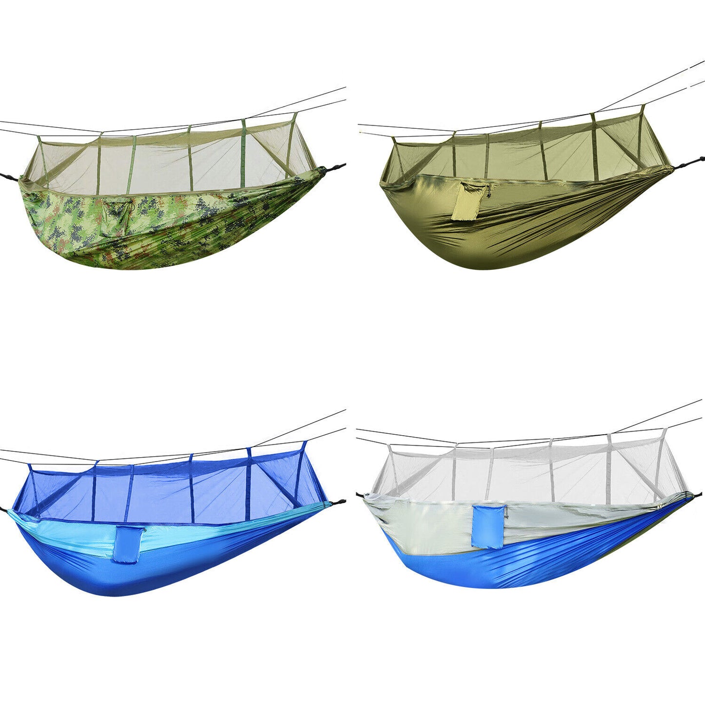 600lbs Double Person Camping Hammock with Mosquito Net