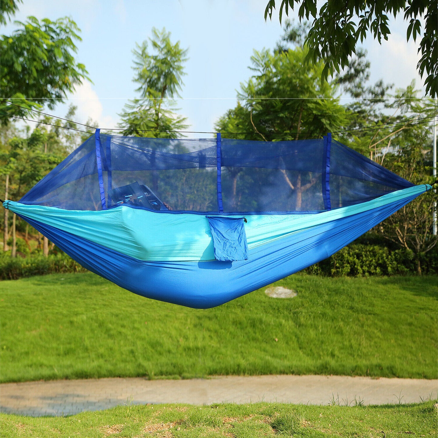 600lbs Double Person Camping Hammock with Mosquito Net