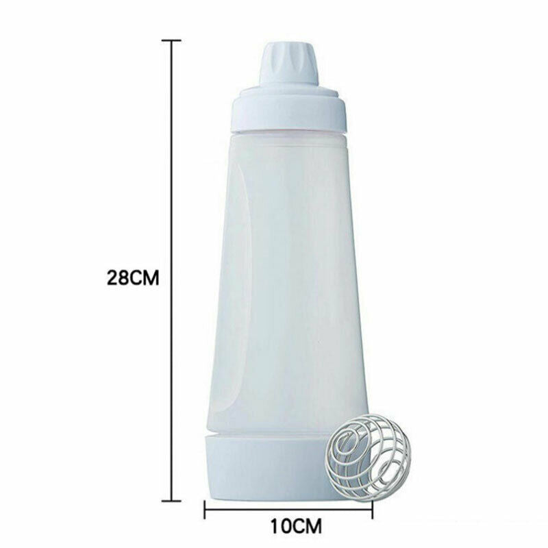 Hand Batter Dispenser Mixer Bottle Cupcake Pancake Crepe Batter Dispenser