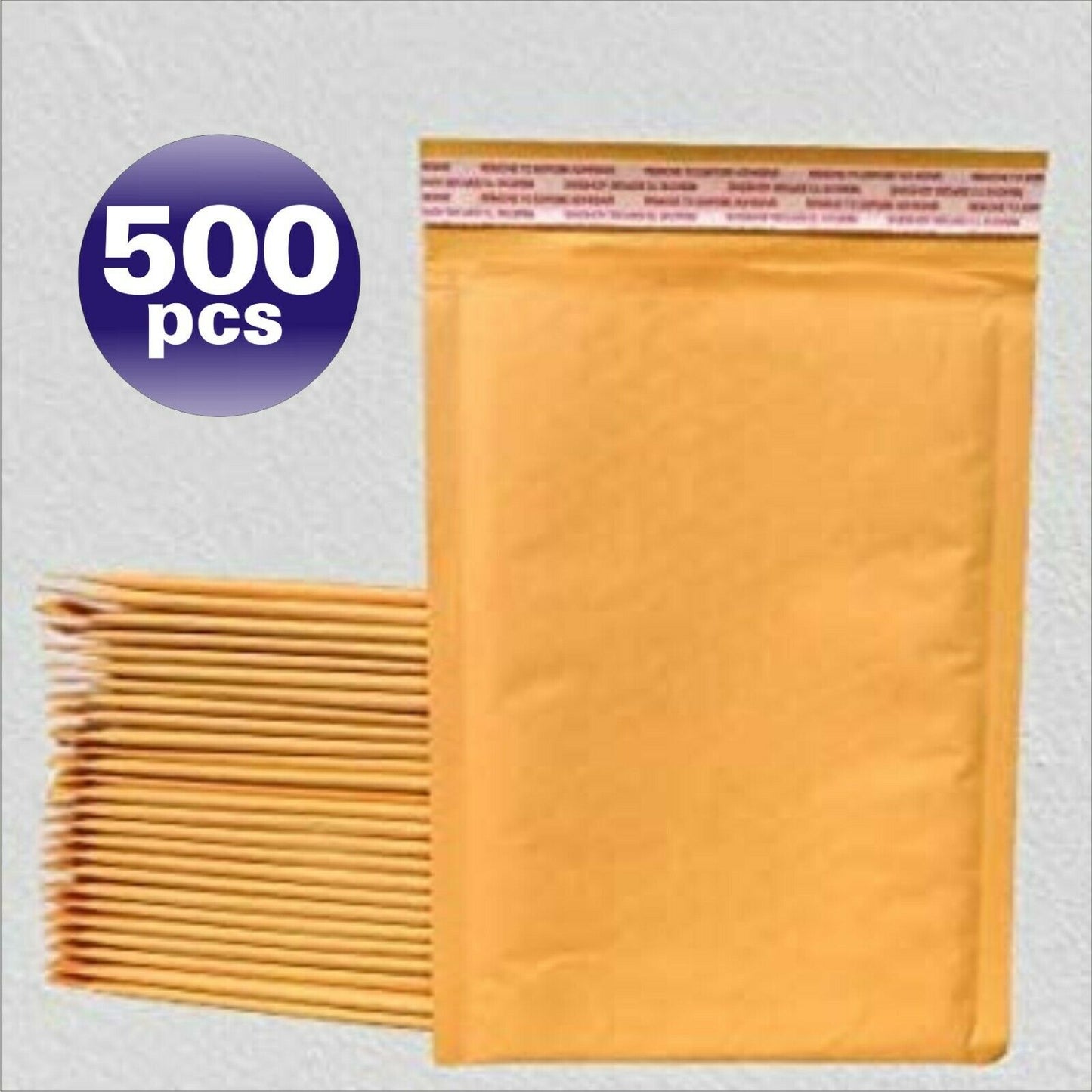 500 #0000 Kraft Bubble Padded Envelopes Mailers 4 X 6 #0000minus