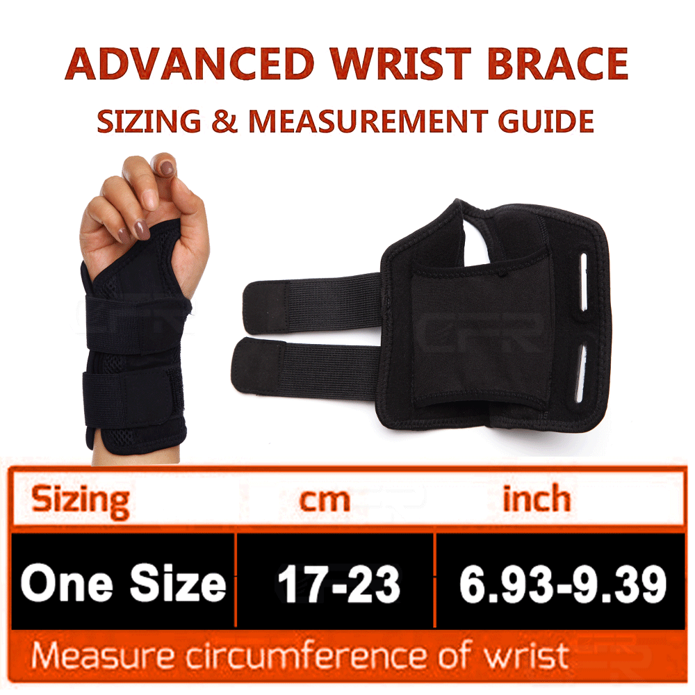 Adjustable Hand Wrist Brace Support Sprain Splint Carpal Tunnel