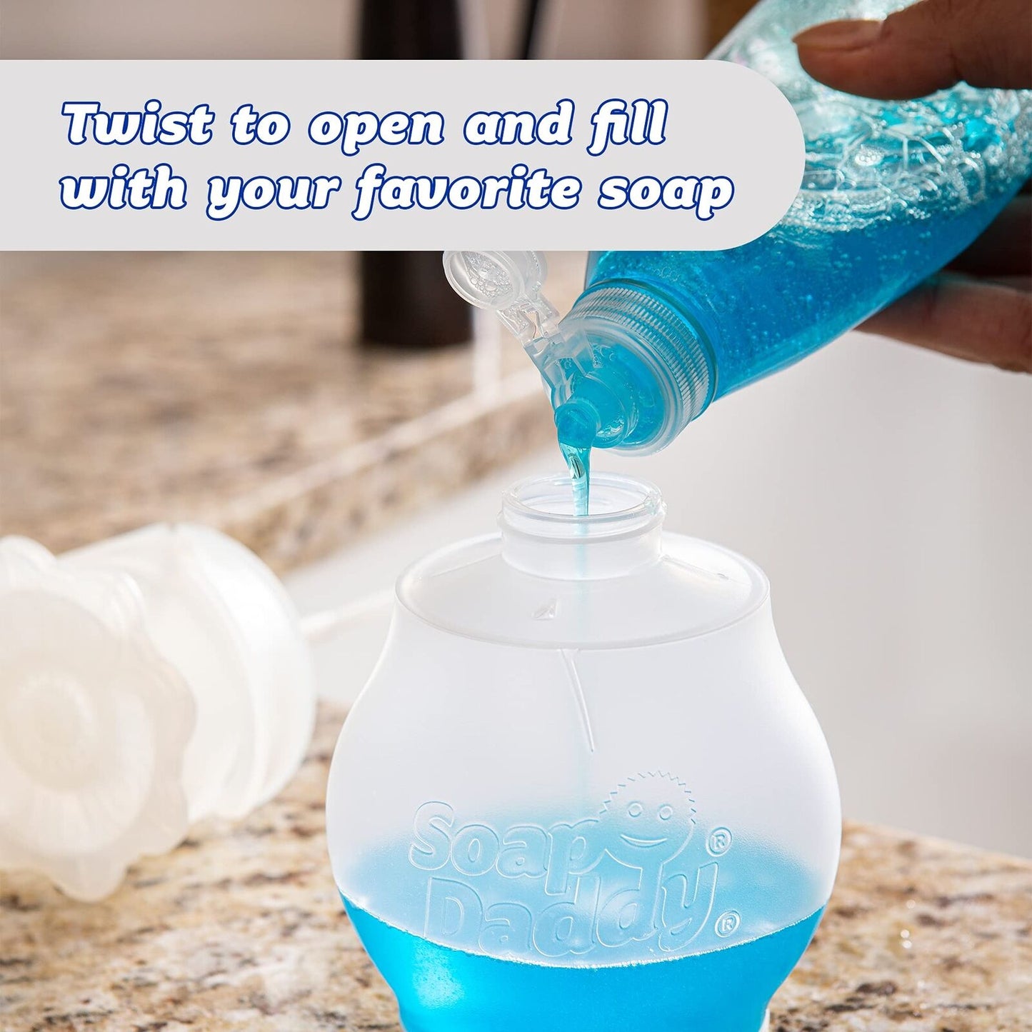 Soap Dispenser for Kitchen and Bathroom  1 ct