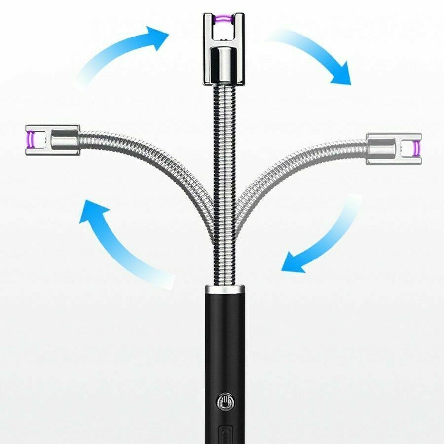 Electric Lighter, Candle Lighter, USB Rechargeable Electronic, Kitchen, BBQ