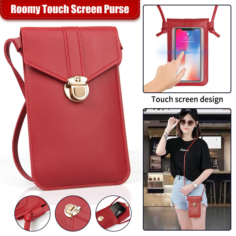 Women  Crossbody Cell Phone Shoulder Case POP