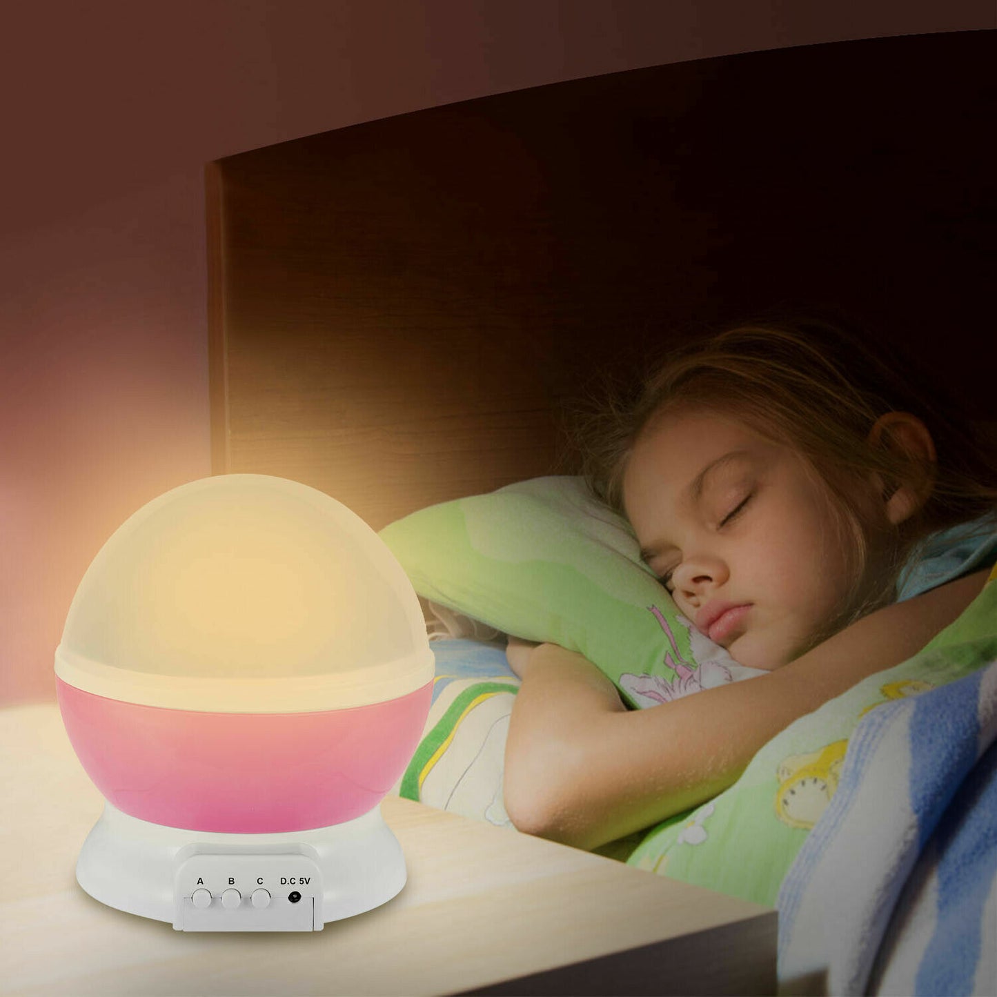 LED USB Star Light Kid Sleep Night Sky Romantic Starry Projector Cosmos Lamp🔥US