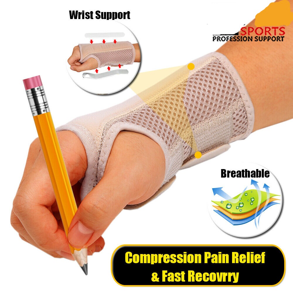 Adjustable Hand Wrist Brace Support Sprain Splint Carpal Tunnel