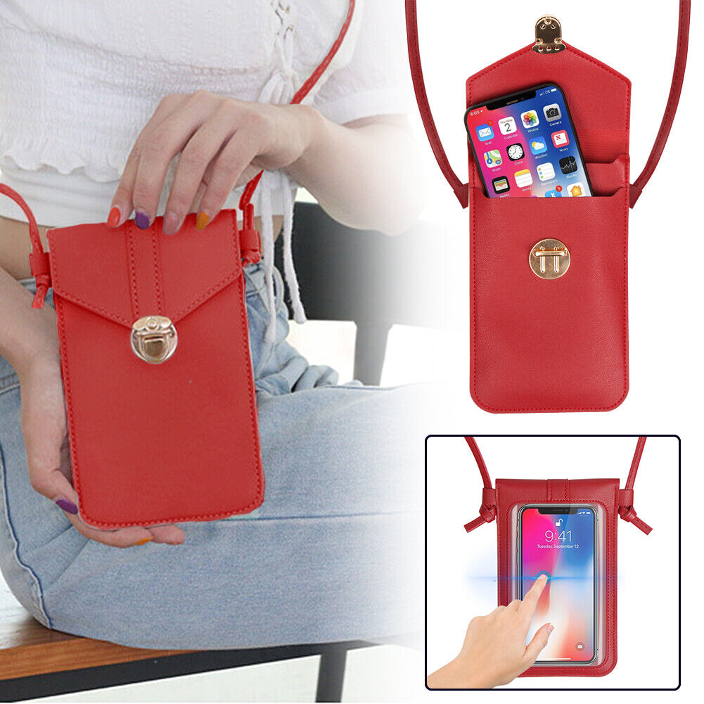 Women  Crossbody Cell Phone Shoulder Case POP