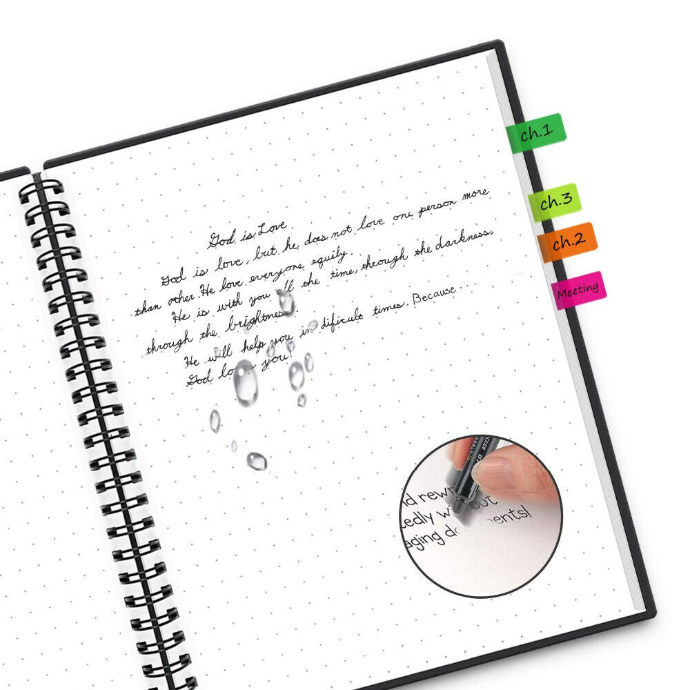 Smart Reusable Erasable Notebook Spiral A5 Notebook Notepad Pocketbook