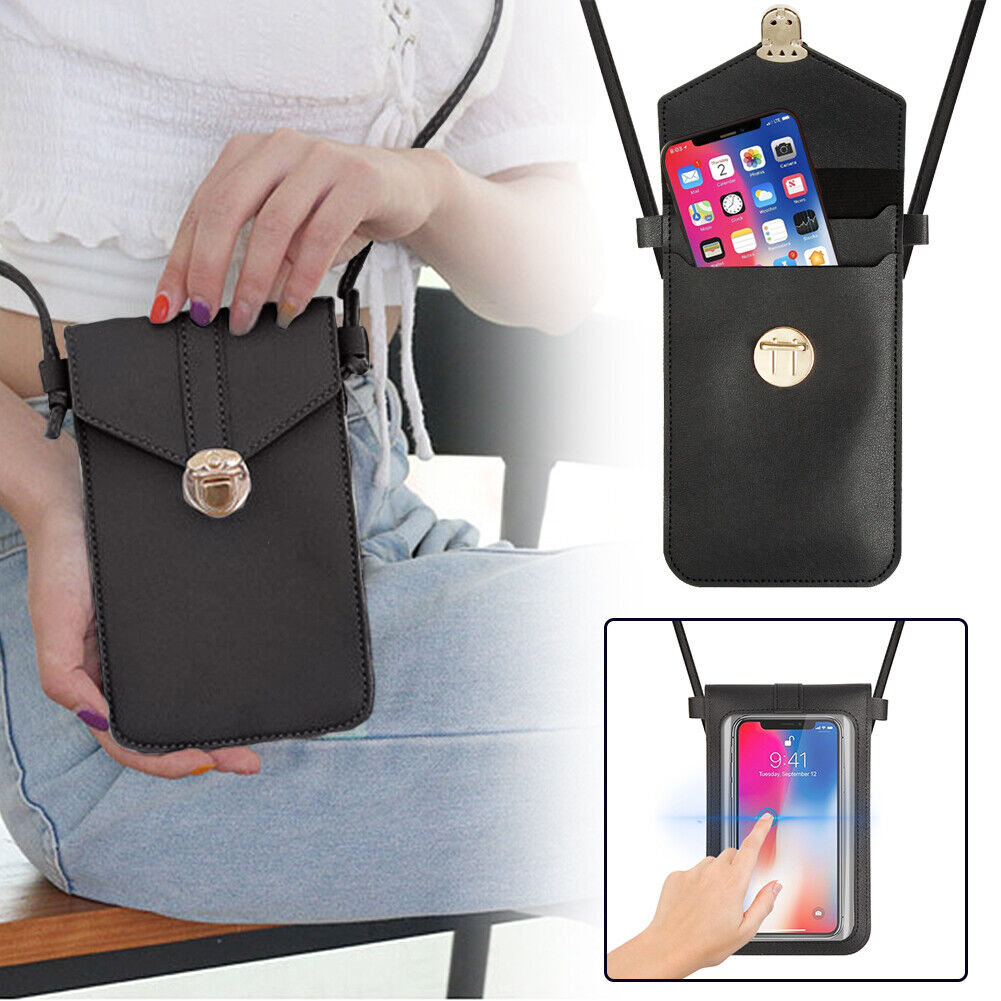 Women  Crossbody Cell Phone Shoulder Case POP