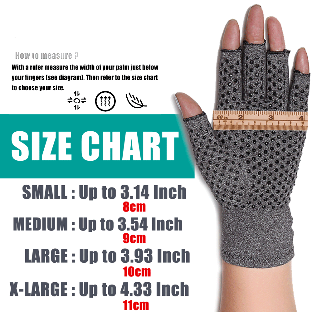 Compression Gloves Arthritis Carpal Tunnel Hand Wrist Brace Support