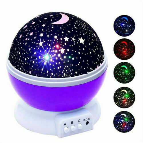 LED USB Star Light Kid Sleep Night Sky Romantic Starry Projector Cosmos Lamp🔥US