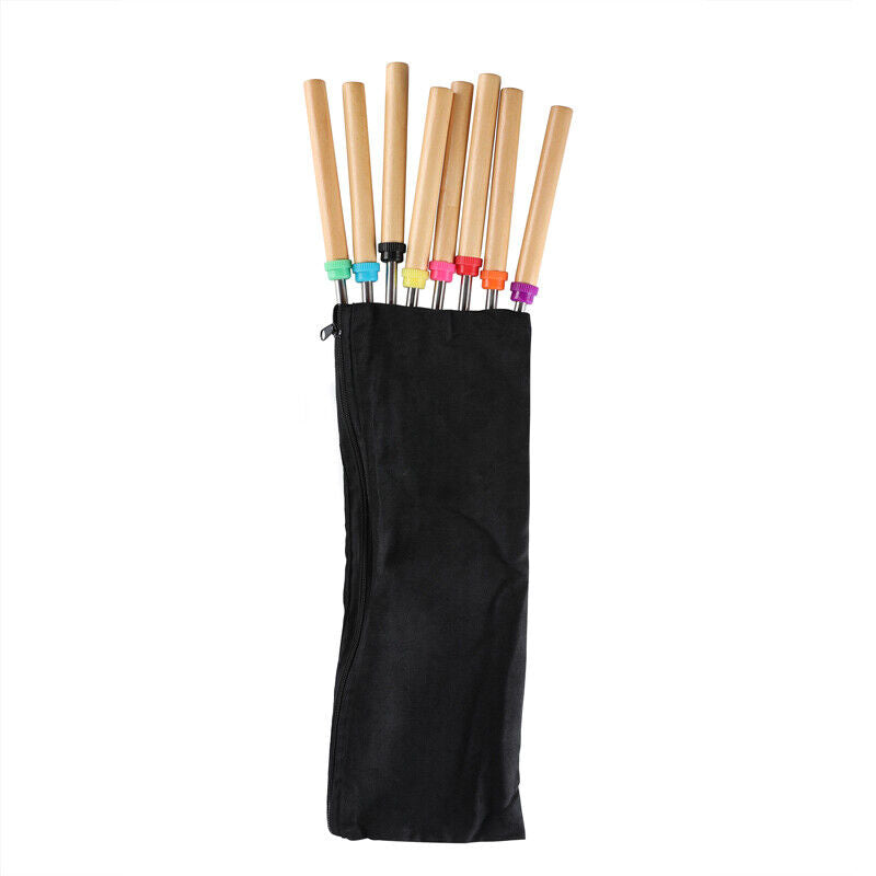 40x 32'' Telescoping BBQ Marshmallow Roasting Sticks Smores Skewers Hot Dog Fork